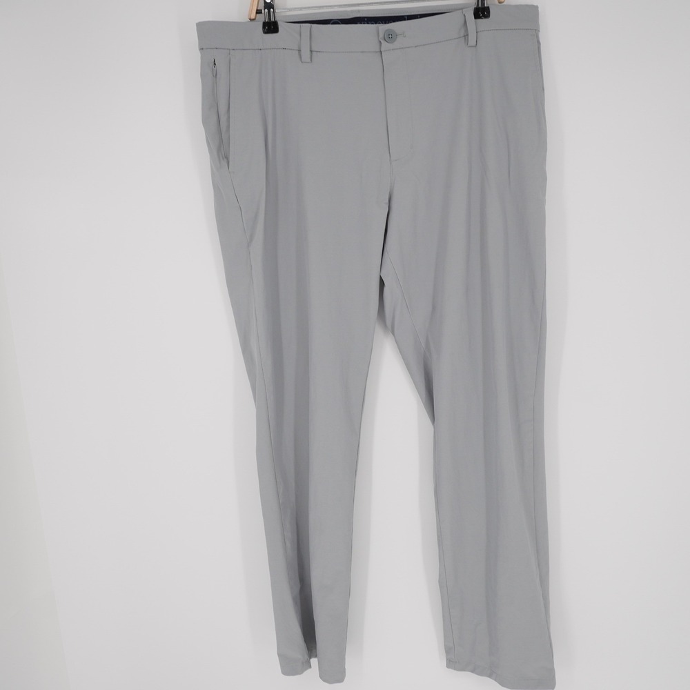 Vineyard Vines OTG On The Go Pants Mens 38x32 Gray Golf Performance Stretch